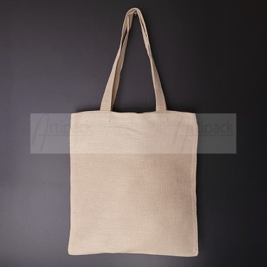tote bag personnalisable en toile naturelle épaisse
