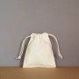 Mini sac bourse en tissu coton prélavé personnalisable