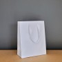 petit sac papier blanc avec rubans personnalisable